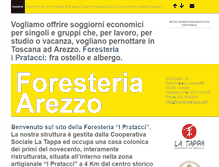 Tablet Screenshot of foresteriaarezzo.com